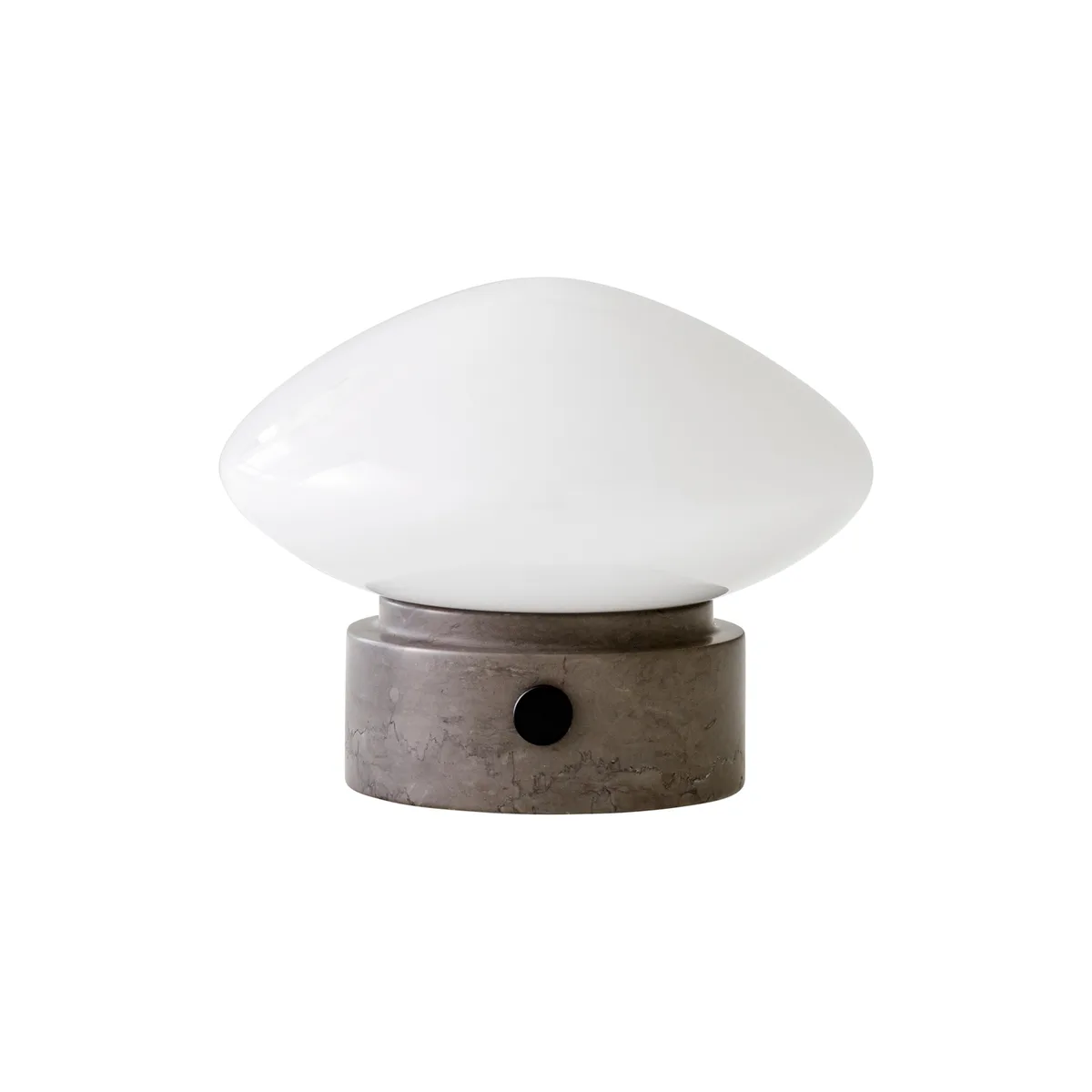 Schnurlosleuchte Mist - Grau - mundgeblasenes Glas - Designer All The Way To Paris by &Tradition – product photo
