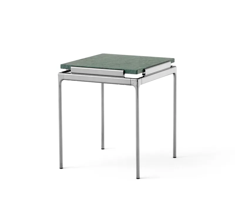 Sett LN11 Beistelltisch Verde guatemala-dark chrome by &Tradition – product photo