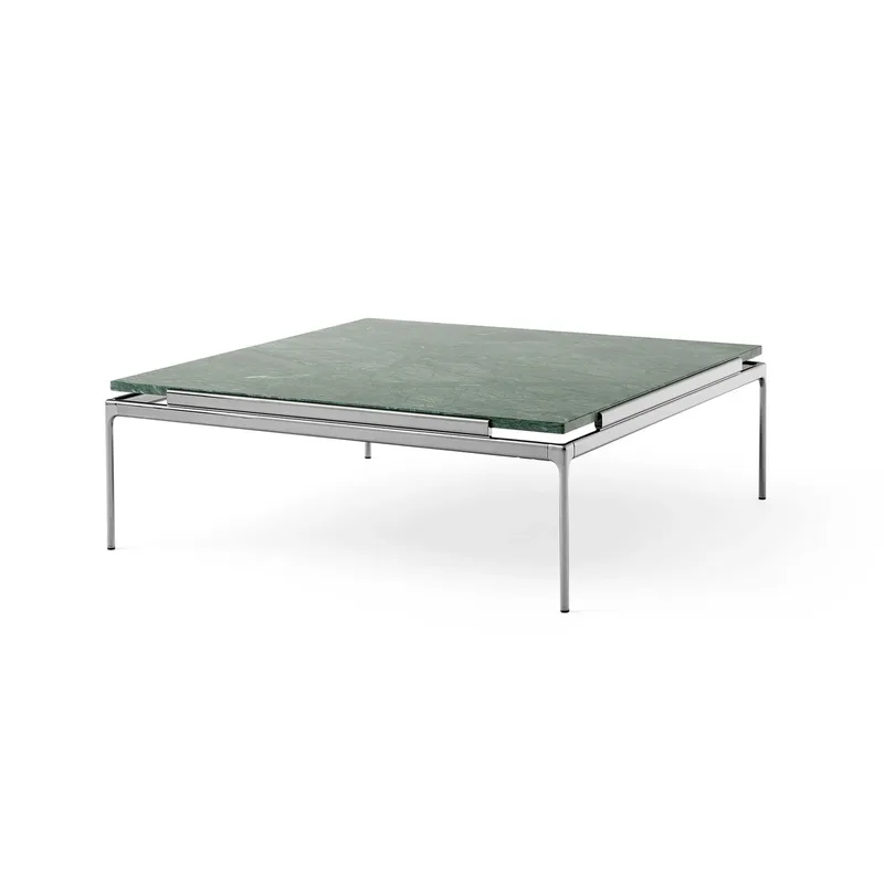 Sett LN13 Couchtisch Verde guatemala-dark chrome by &Tradition – product photo
