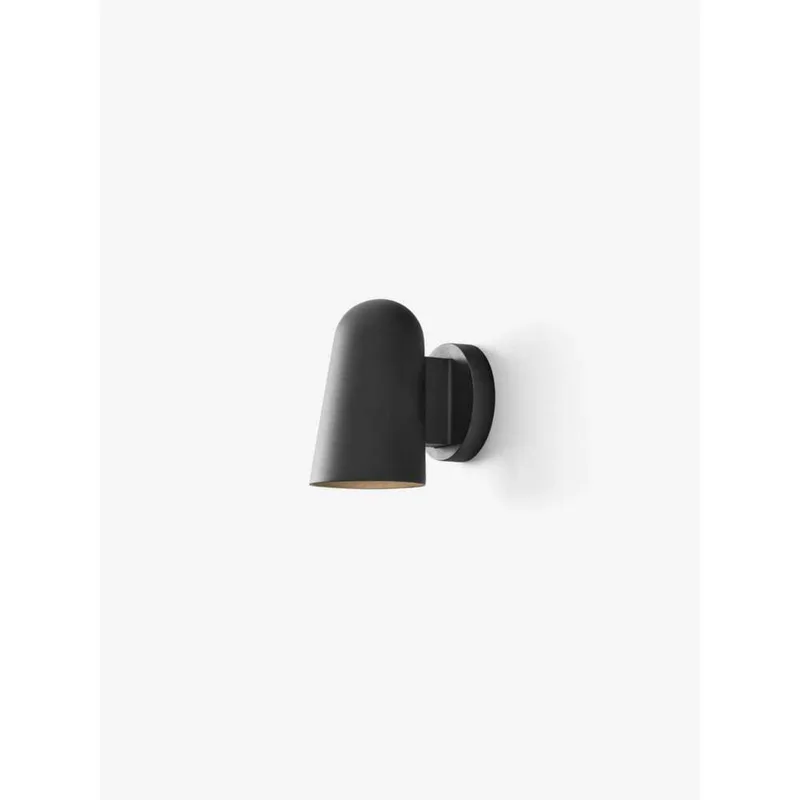 Solid SC104 wandlamp Zwart - &Tradition - Woonkamer - Maritiem - Messing - 1 lamp von &Tradition – Produktfoto