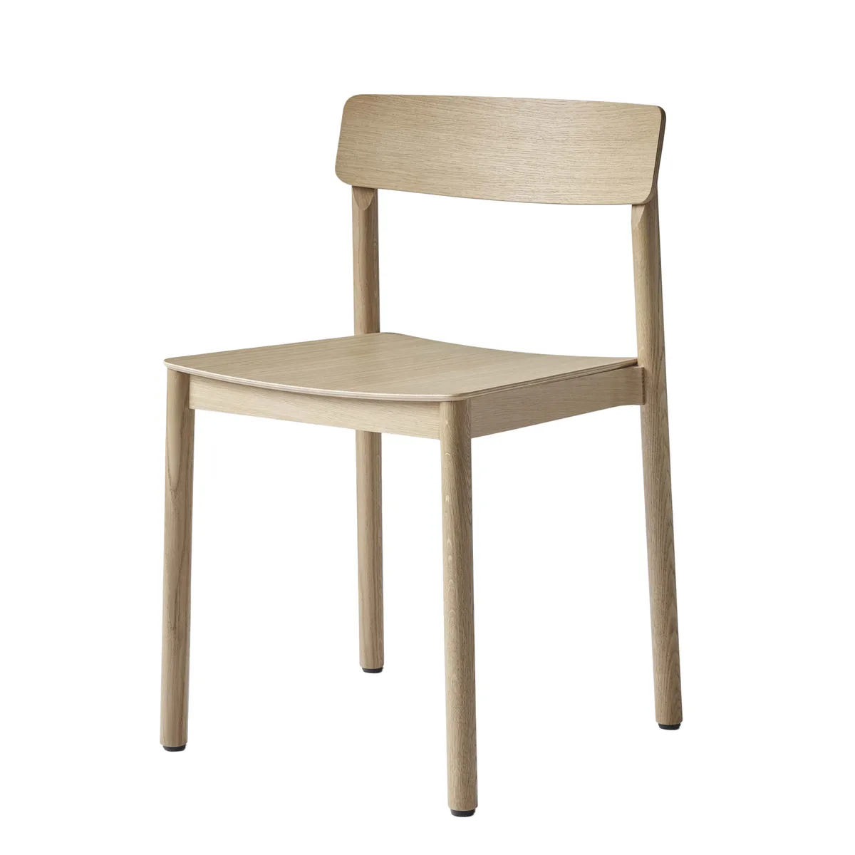 Stapelbarer Stuhl Betty - Holz natur - Massivholz - Designer Jakob Thau by &Tradition – product photo