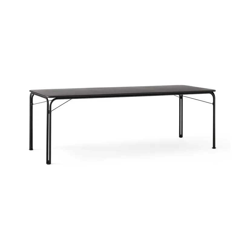 Thorvald Outdoor SC99 Esstisch 220 cm Warm black by &Tradition – product photo