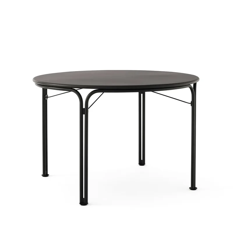Thorvald SC98 Esstisch Ø115 cm Black by &Tradition – product photo
