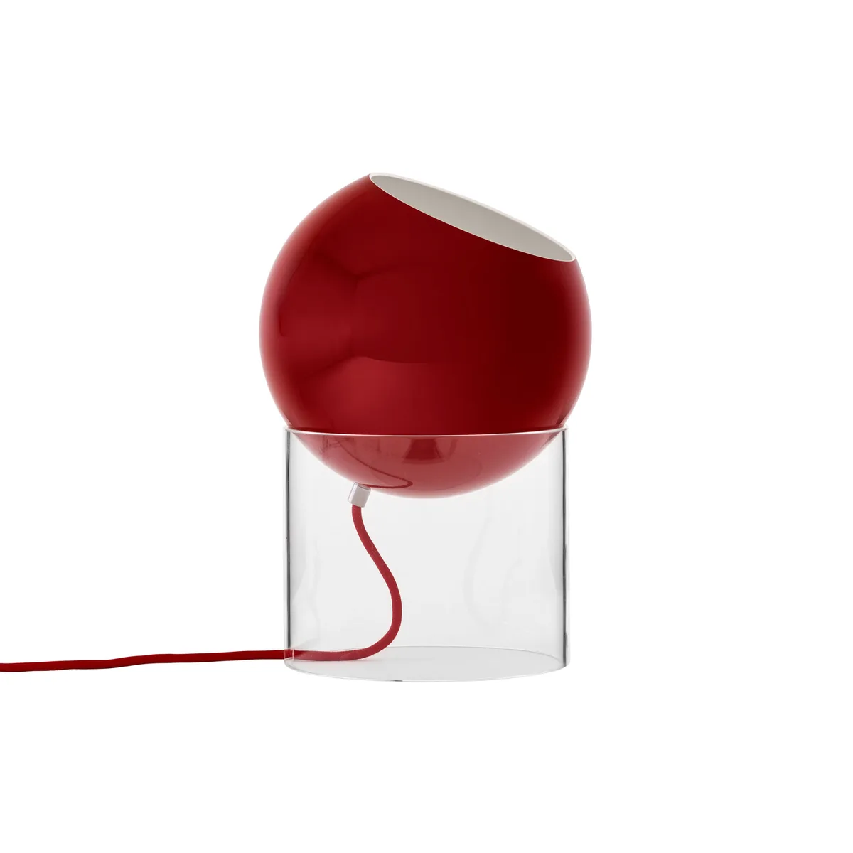 Tischleuchte Topan - Rot - Polyacryl - Designer Verner Panton de &Tradition – photo du produit
