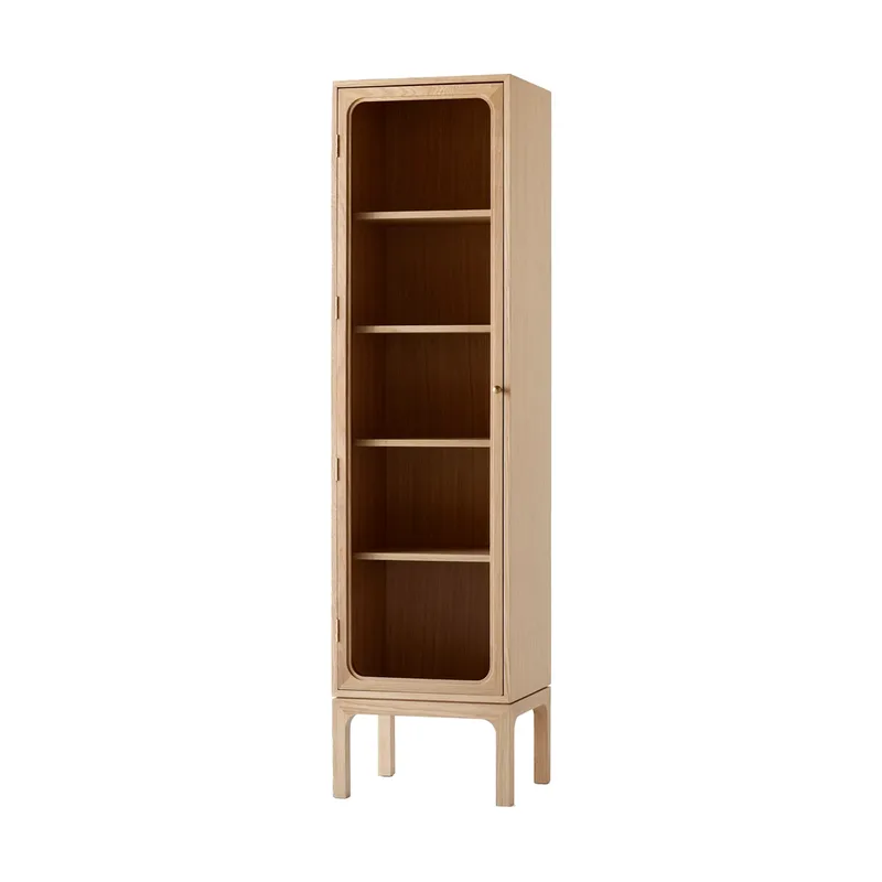 Trace SC87 Vitrinenschrank 50x192x40cm Natural natural oak by &Tradition – product photo