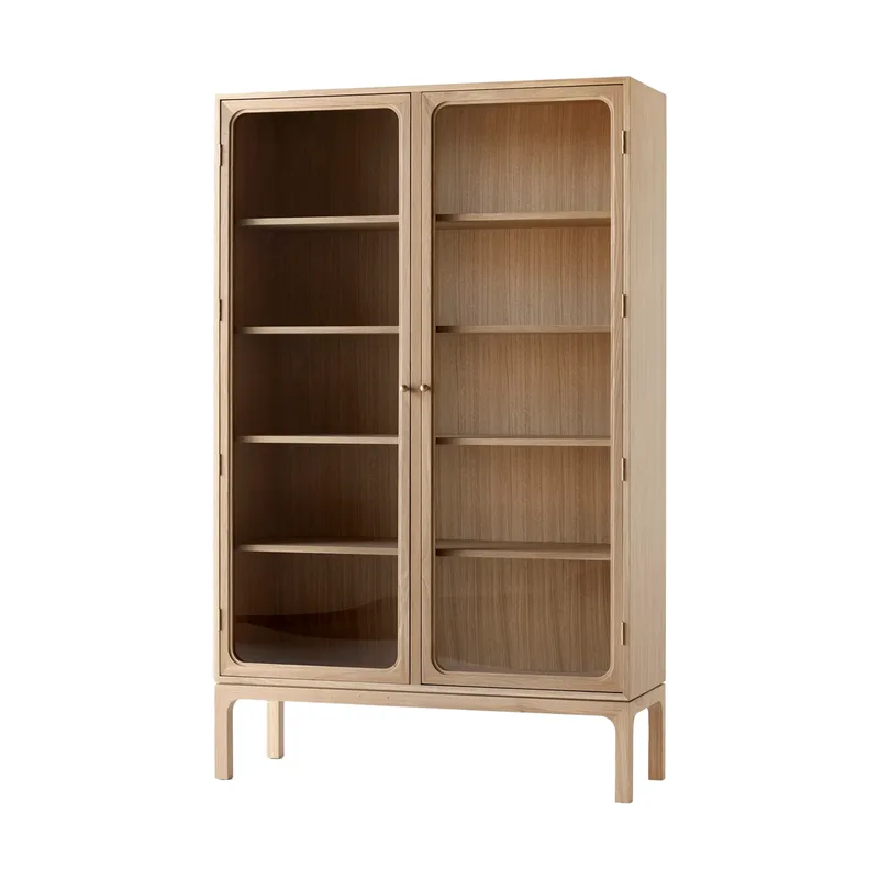 Trace SC88 Vitrinenschrank 120x192x40cm Natural natural oak by &Tradition – product photo