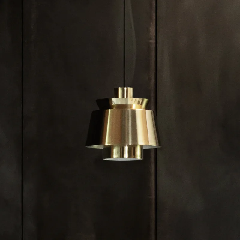 Utzon JU1 hanglamp Brass - &Tradition - Woonkamer - Designer - Metaal - 1 lamp von &Tradition – Produktfoto