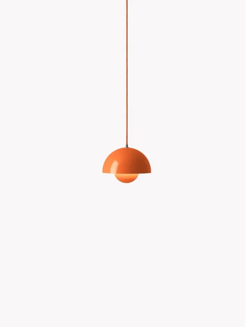 Verner Panton Flowerpot VP1 hanglamp zesty orange by &Tradition in Oranje – product photo