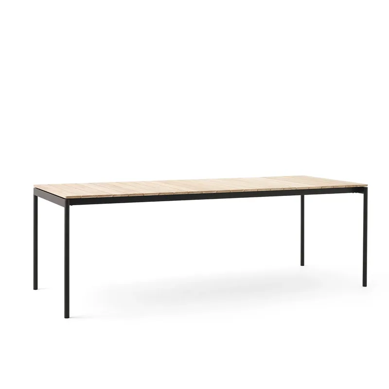 Ville AV26 Tisch large 220x90 cm Warm black by &Tradition – product photo