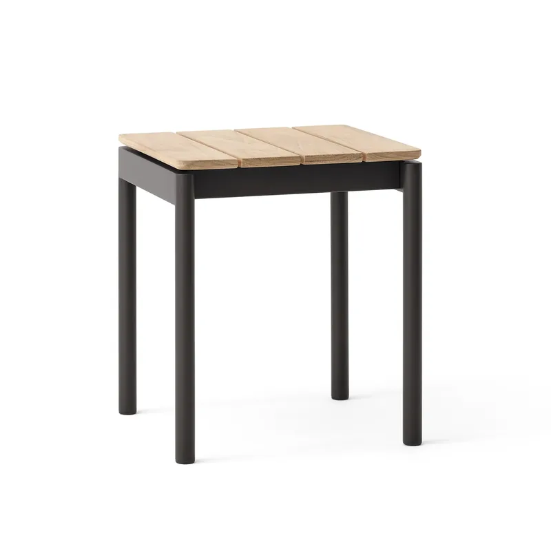 Ville Outdoor AV47 Hocker Warm black by &Tradition – product photo