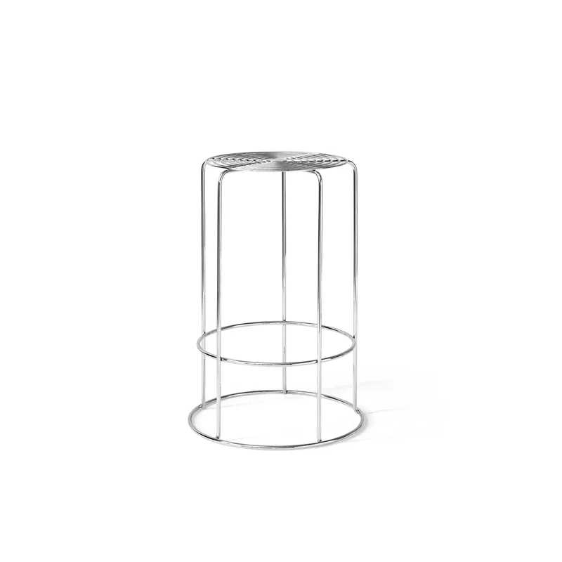 Wire VP15 Barhocker Edelstahl, 65 cm by &Tradition – product photo