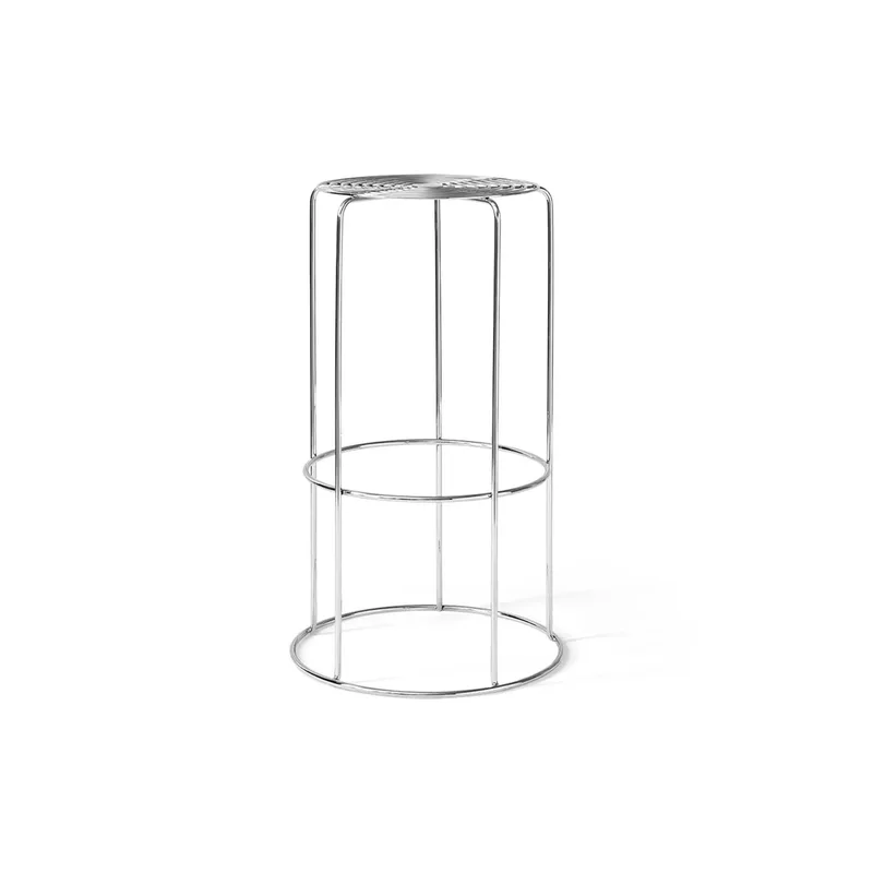 Wire VP16 Barhocker Edelstahl, 75 cm by &Tradition – product photo