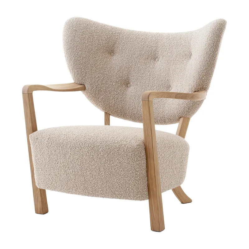 Wulff Lounge Chair ATD2 Fauteuil Eiche geölt-Karakorum by &Tradition – product photo
