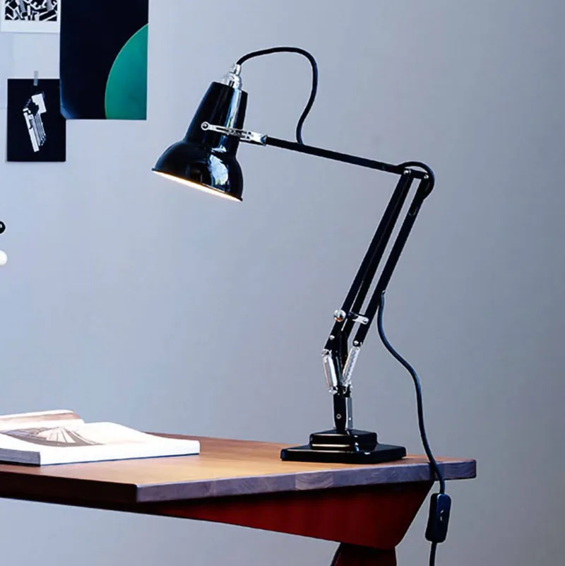 Original 1227 Mini tafellamp van Anglepoise in Zwart – productfoto
