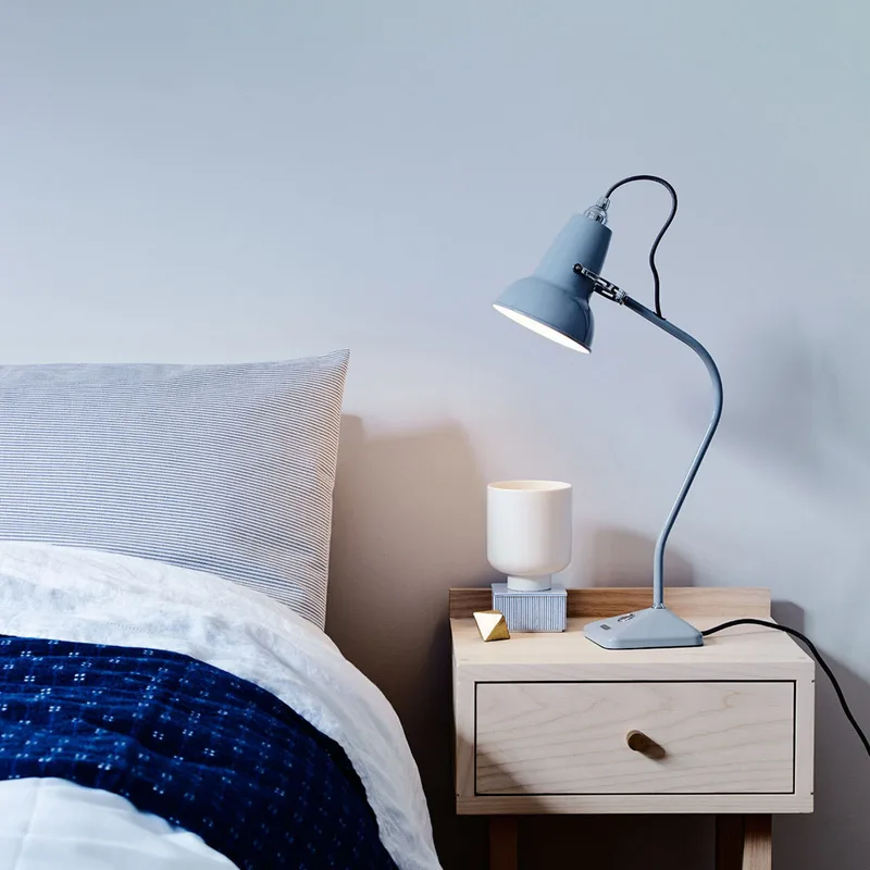 Original 1227 Mini Taffellamp Dove Grey - Anglepoise Original 1227 Mini Table - Werkkamer / Kantoor - Industrieel - Metaal - 1 lamp by Anglepoise – product photo