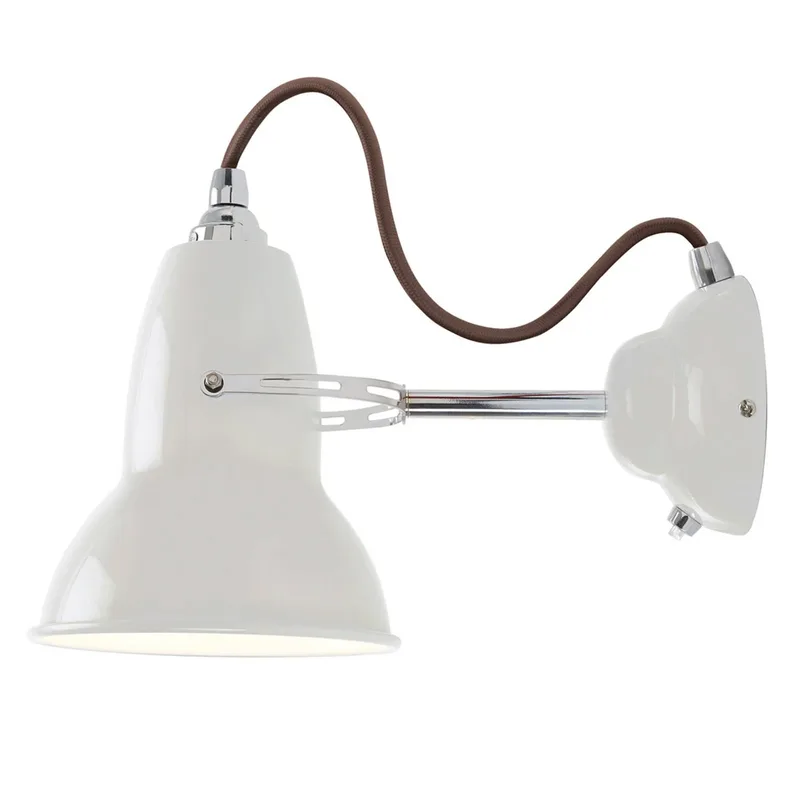 Original 1227 wandlamp wit van Anglepoise in Linnenwit – productfoto