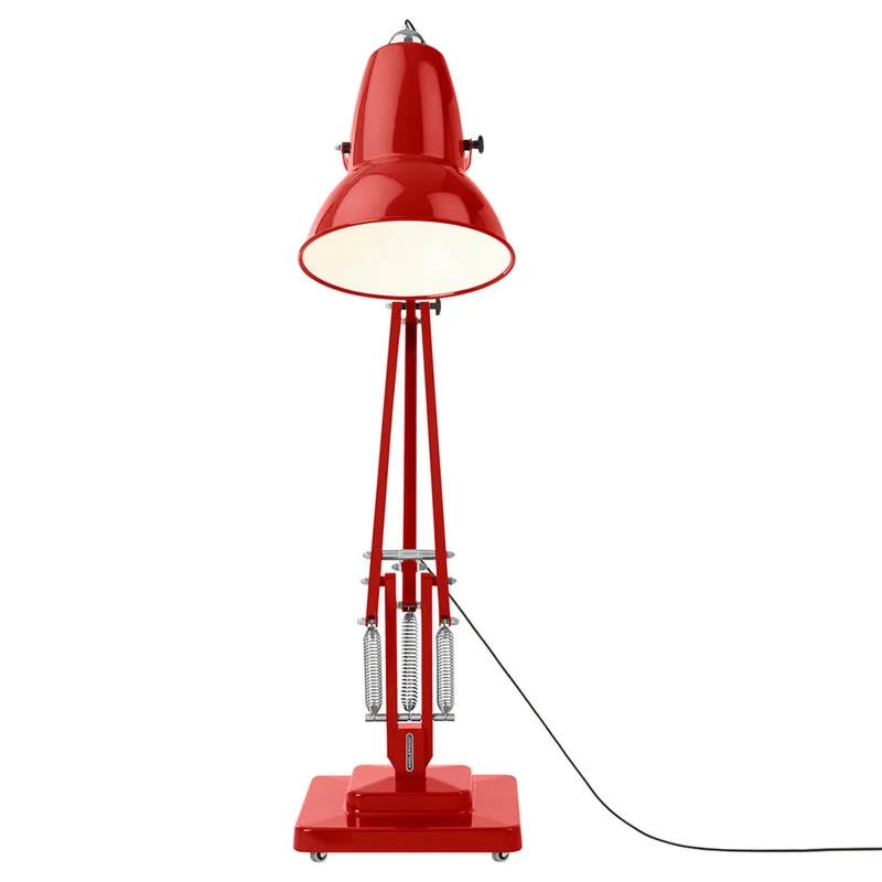 Originele 1227 Giant vloerlamp, rood - Anglepoise Original 1227 - Woonkamer - Designer - Metaal - 1 lamp by Anglepoise – product photo