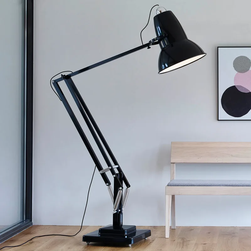 Originele 1227 Giant vloerlamp, zwart - Anglepoise Original 1227 - Woonkamer - Designer - Metaal - 1 lamp by Anglepoise – product photo