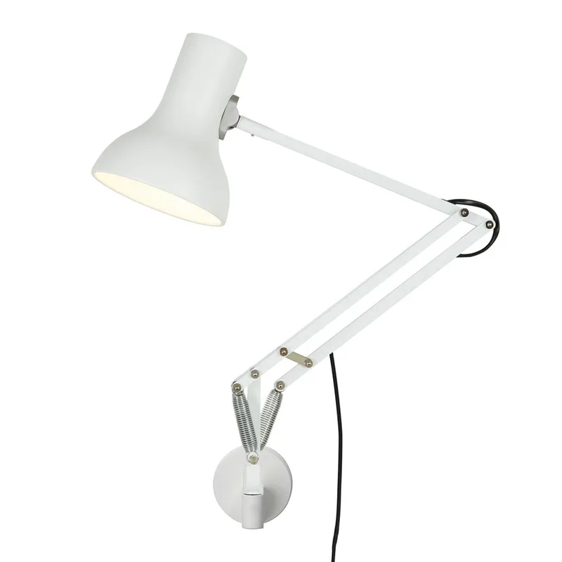 Type 75 Mini LED-wandlamp, alpine wit - Anglepoise - Werkkamer / Kantoor - Industrieel - Metaal - 1 lamp by Anglepoise – product photo