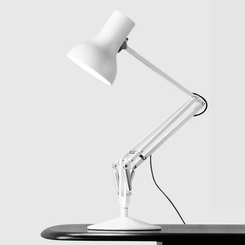 Type 75 Mini Tafellamp Alpine White - Anglepoise - Werkkamer / Kantoor - Industrieel - Metaal - 1 lamp by Anglepoise – product photo