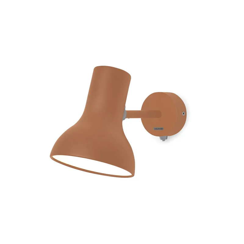 Type 75 Mini wandlamp met schakelaar, roestbruin - Anglepoise - Woonkamer - Designer - Metaal - 1 lamp by Anglepoise – product photo