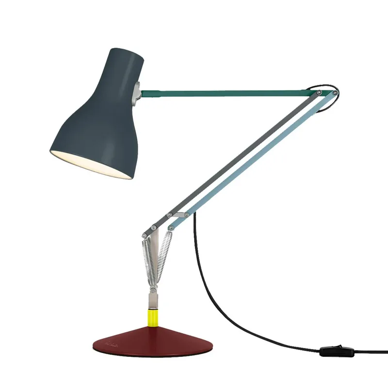 Type 75 tafellamp Paul Smith Edition 4 by Anglepoise in Meerkleurig, zwart – product photo