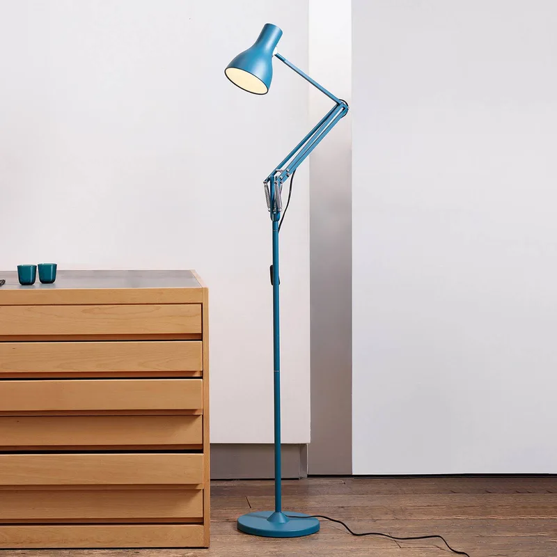 Type 75 vloerlamp Margaret Howell van Anglepoise in Blauw – productfoto