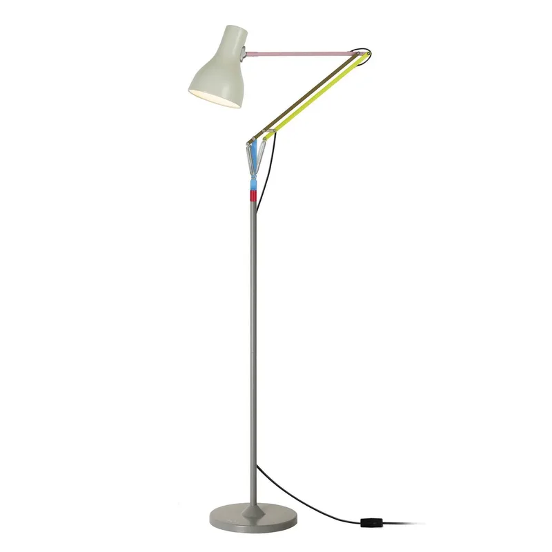 Type 75 vloerlamp Paul Smith Edition 1 by Anglepoise in Bont, lichtgrijs – product photo