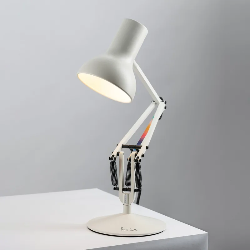 Type 75™ Paul Smith 6 Mini Taffellamp - Anglepoise - Woonkamer - Designer - Metaal - 1 lamp by Anglepoise – product photo