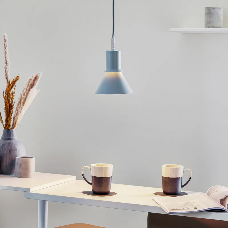 Type 80 hanglamp Grey Mist - Anglepoise - Woonkamer - Designer - Metaal - 1 lamp by Anglepoise – product photo