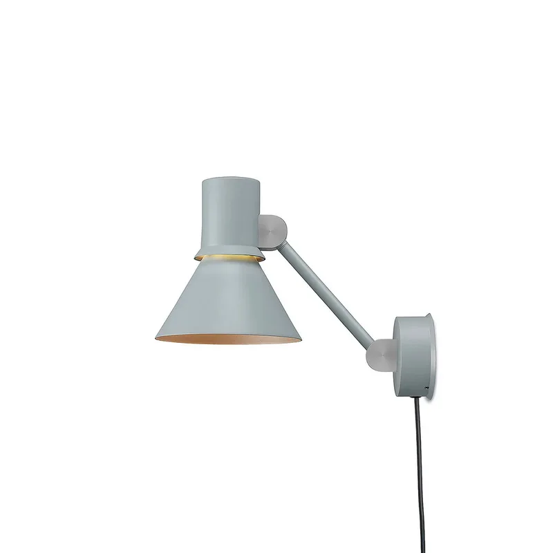 Type 80 W2 wandlamp stekker, nevelgrijs van Anglepoise in Mat grijs – productfoto