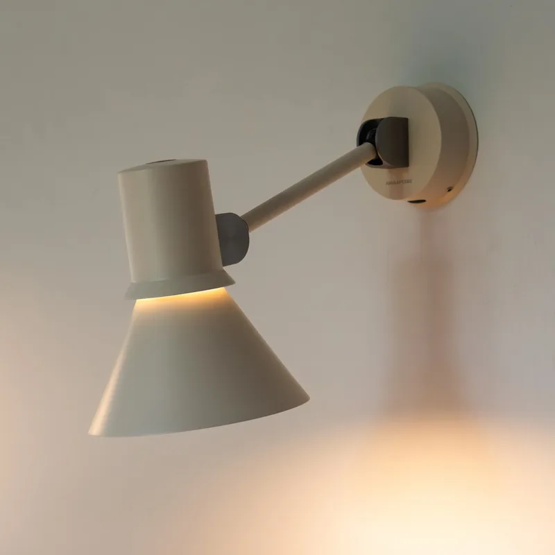 Type 80 W2 Wandleuchte, beige, Ø 15 cm, Metall van Anglepoise – productfoto