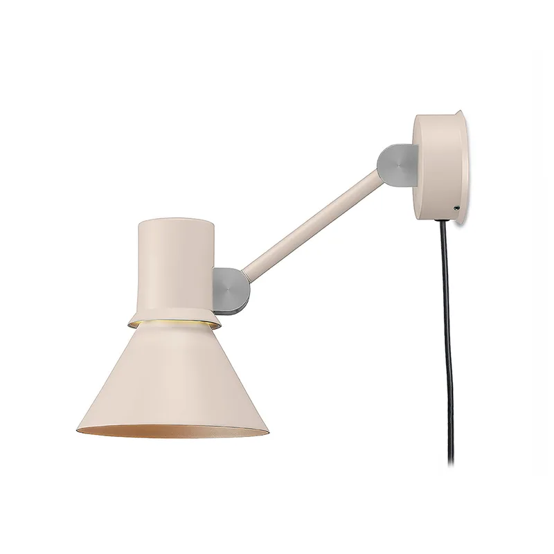 Type 80 W2 Wandleuchte, beige, Ø 15 cm, Stecker van Anglepoise – productfoto