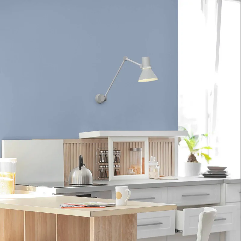 Type 80 W3 wandlamp, nevelgrijs van Anglepoise in Mat grijs – productfoto