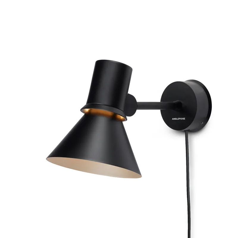 Type 80™ W1 Wandlamp Matt Black - Anglepoise Type 80 W1 - Woonkamer - Designer - Metaal - 1 lamp by Anglepoise – product photo