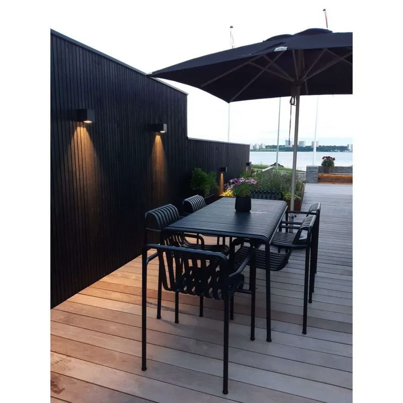 Arca W100 LED Buiten Wandlamp Down Zwart by Antidark – product photo