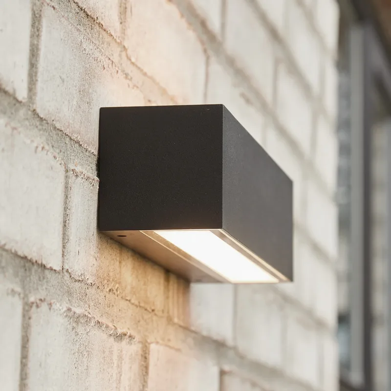 Brick Up/Down Buiten Wandlamp Zwart by Antidark – product photo