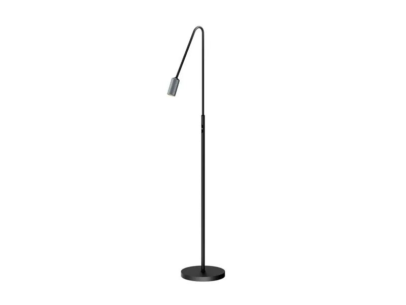 Decor F1 LED Vloerlamp Dim. Zwart/Mat Alu från Antidark – produktbild