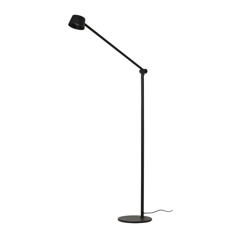 Direction F1 LED vloerlamp, zwart, hoogte 117 cm de Antidark – photo du produit