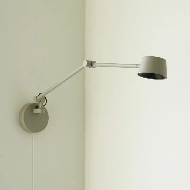 Direction LED wandlamp, grijs mat, uitsteek 53 cm by Antidark – product photo