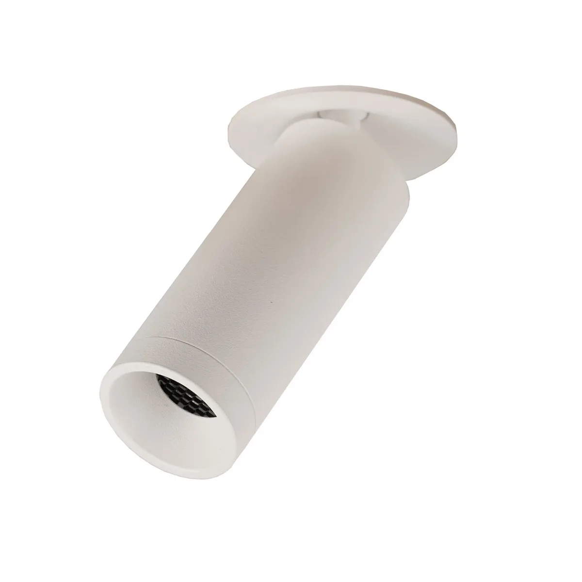 Domino Mini Einbauspot, weiß, Höhe 10 cm GU10-LED van Antidark – productfoto