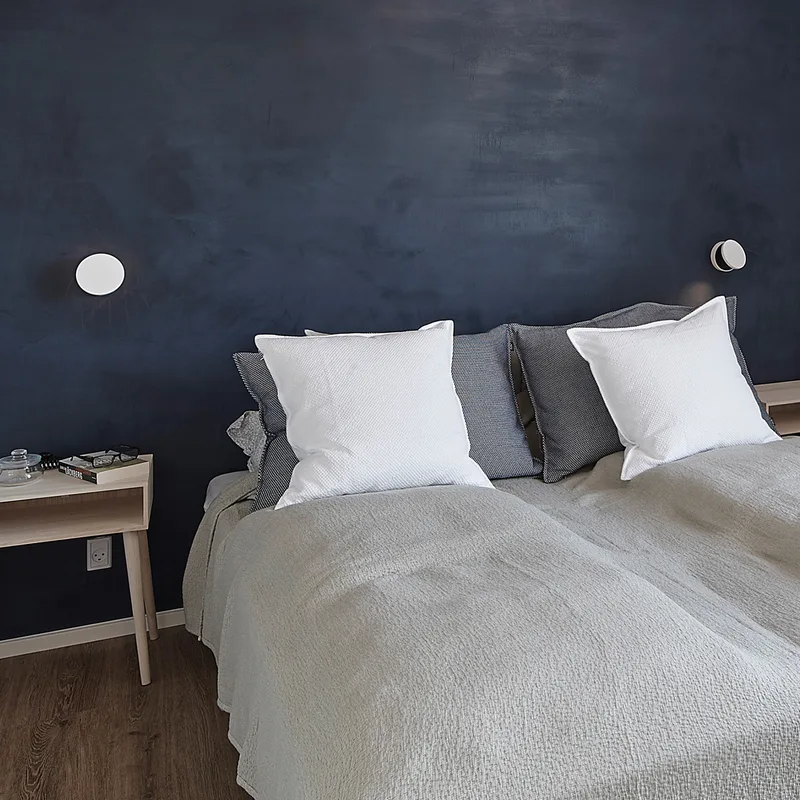 Dot W120 Wandleuchte Weiß von Antidark – Produktfoto