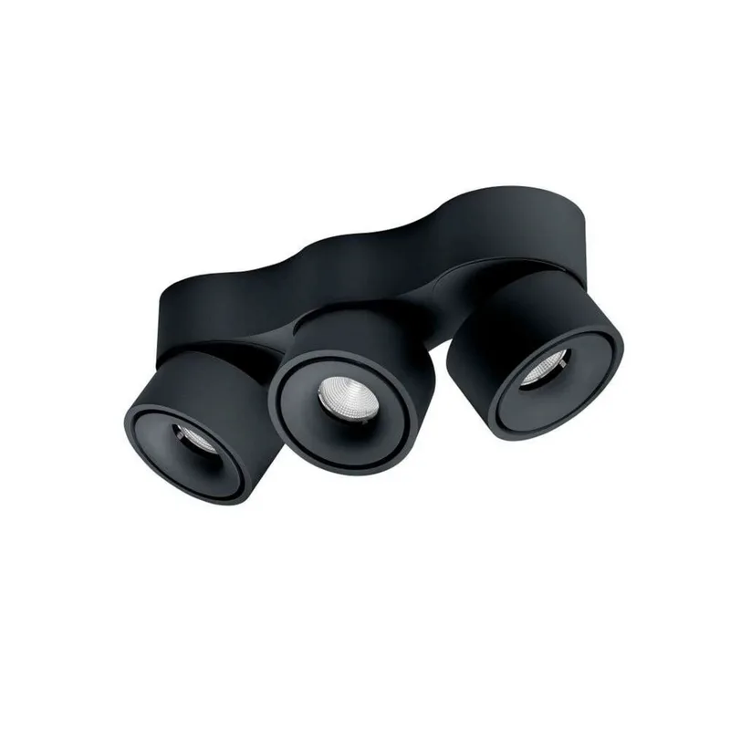 Easy W3100 LED Plafondlamp 2700K Black fra Antidark – produktbillede