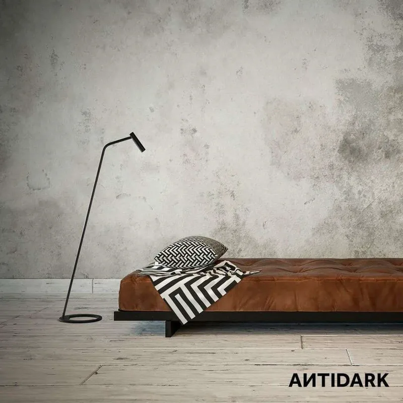F1 Vloerlamp Zwart by Antidark – product photo