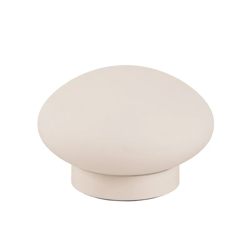 Mushroom LED plafondlamp, Ø 15 cm, glas, wit von Antidark – Produktfoto