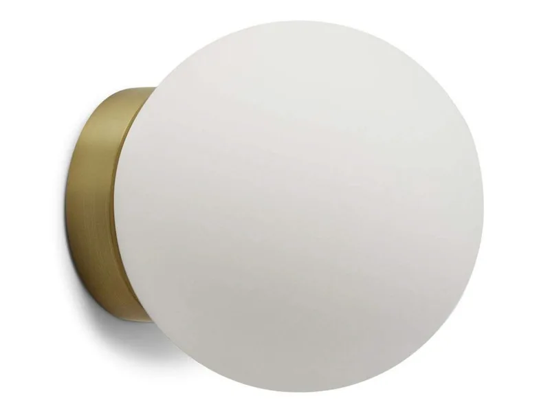 Palla C135 LED plafondlamp, IP44, messing/opaak von Antidark – Produktfoto