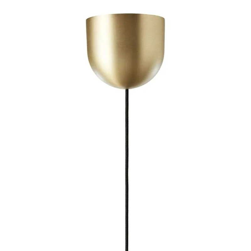 Palla P135 LED hanglamp, opaal/messing, CCT by Antidark – product photo