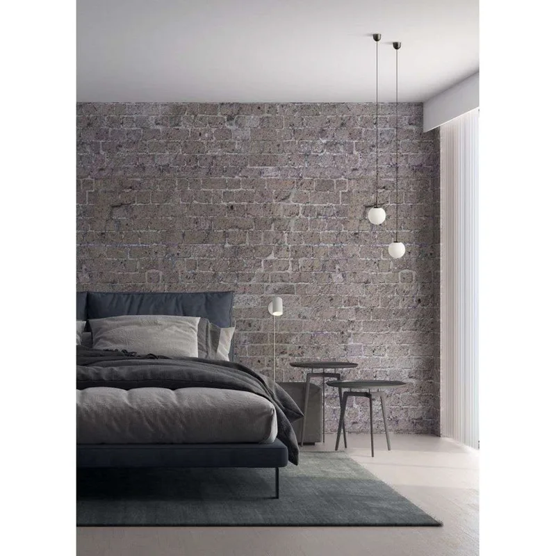 Palla P135 LED hanglamp, opaal/titaniumgrijs, CCT de Antidark – photo du produit