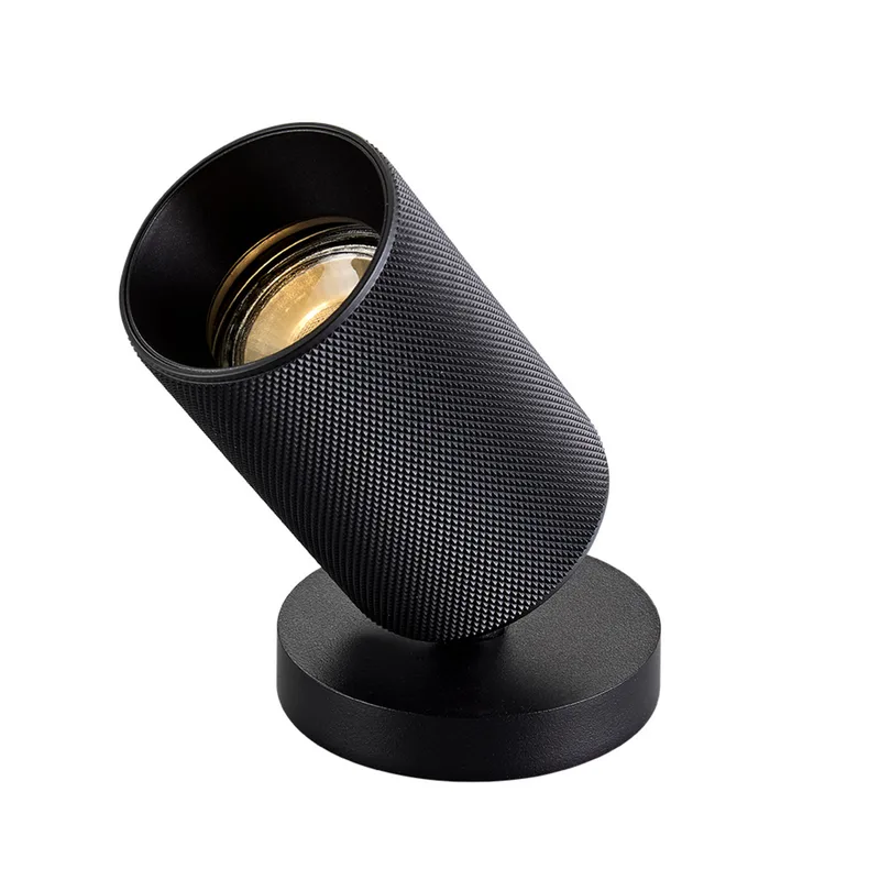 SpotOn Circle1 Plafondlamp GU10 Grib Zwart från Antidark – produktbild