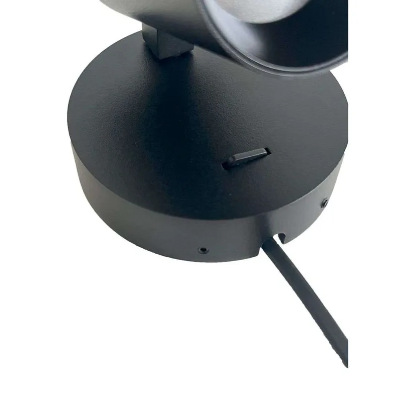 SpotOn Circle1 Wandlamp w/Switch Zwart fra Antidark – produktbillede